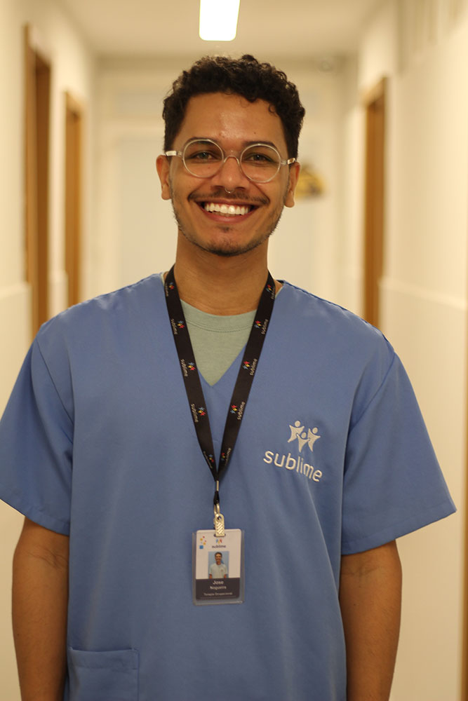 José Nogueira - Terapeuta Ocupacional - Clínica Sublime especializada em ABA