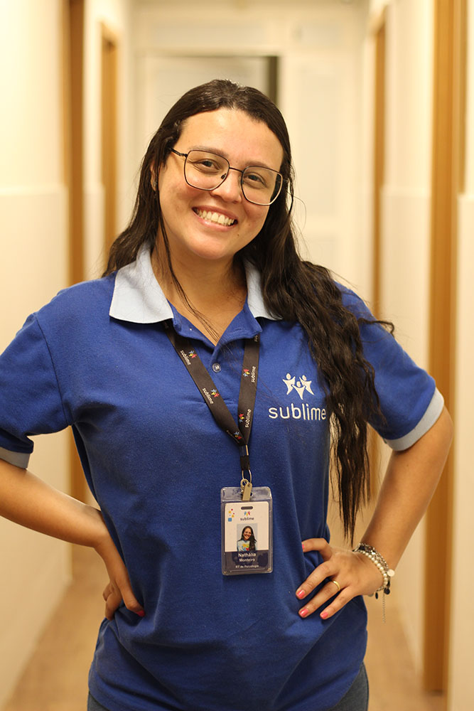 Nathalia Monteiro - Psicologia - Clínica Sublime especializada em ABA.